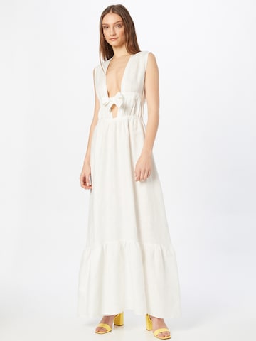 KANLjetna haljina - bijela boja: prednji dio