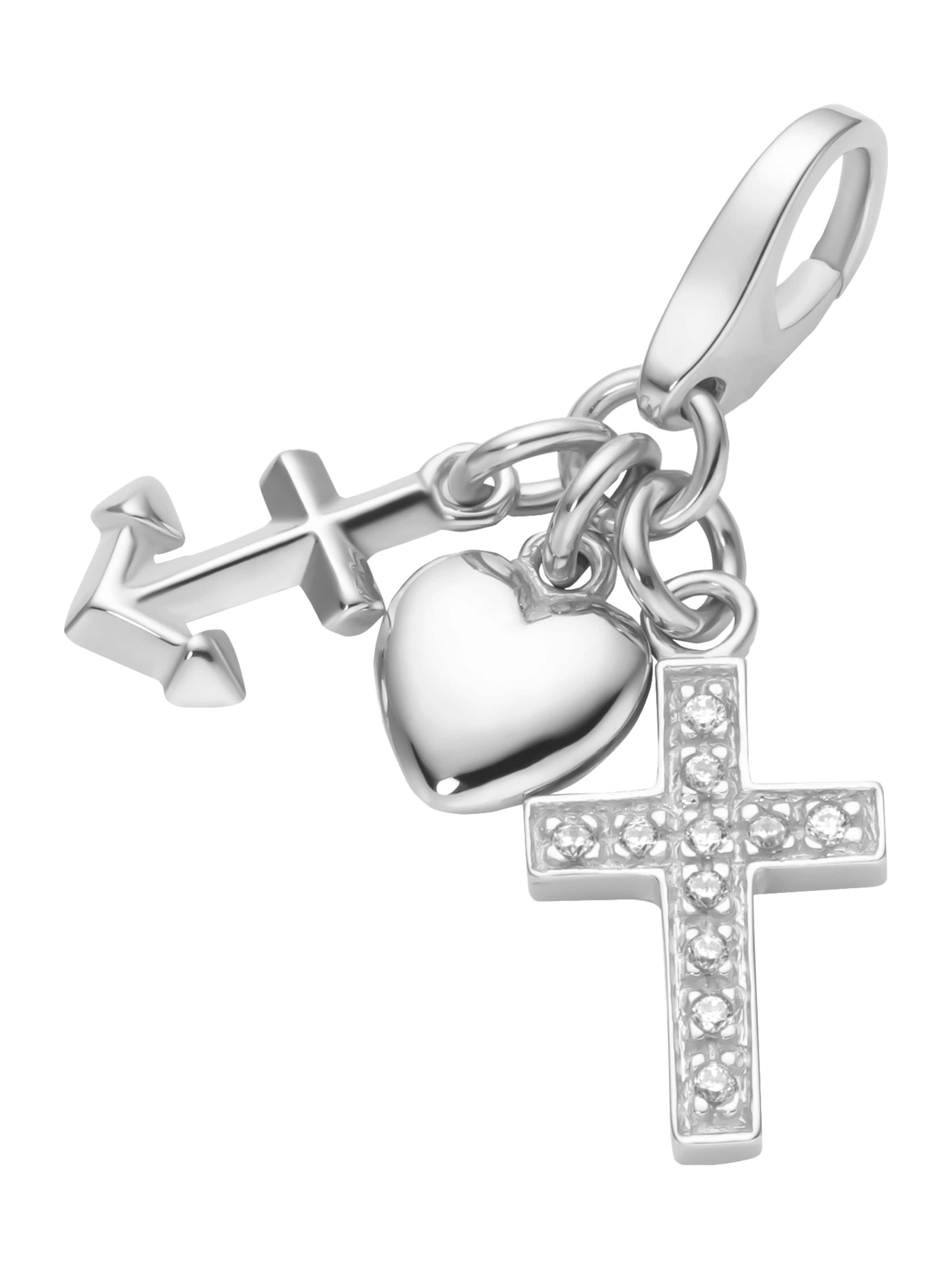 Giorgio Martello Milano - Atrelado em prata: frente