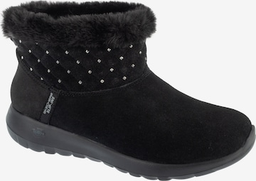 SKECHERS Schnürstiefel in Schwarz: Vorderseite