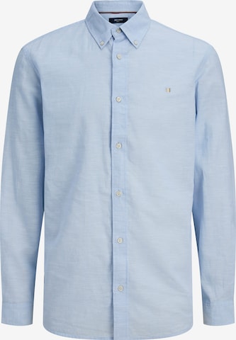 JACK & JONES Regular Fit Hemd in Blau: Vorderseite