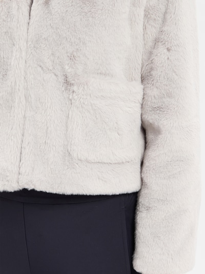 Marie Lund Veste mi-saison en gris clair, Vue avec produit