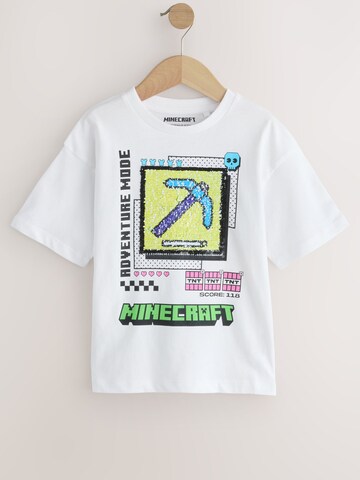 Next Shirt 'Minecraft' in White
