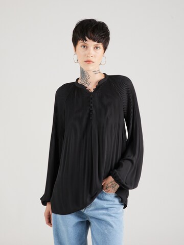 Lauren Ralph Lauren Blouse 'VERSILLA' in Zwart: voorkant