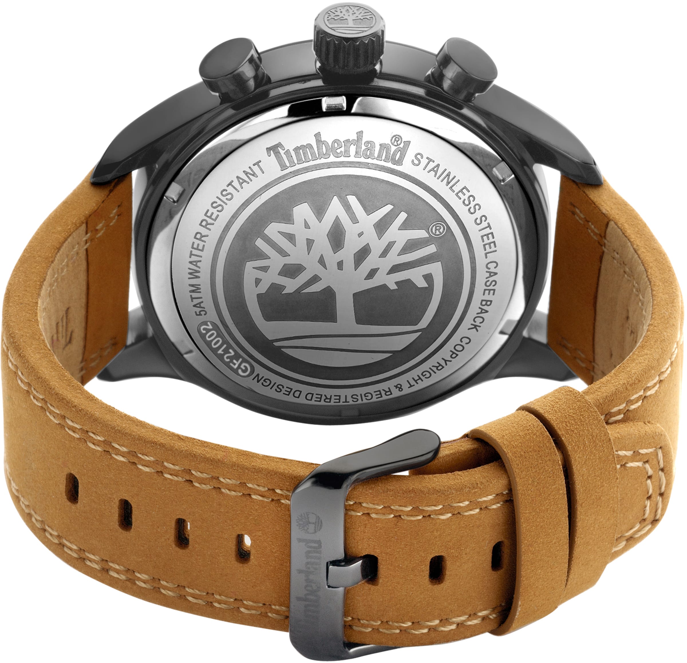 Männer Uhren TIMBERLAND Uhr in Braun - KB24210 Männer Uhren TIMBERLAND Uhr in Braun - KB24210