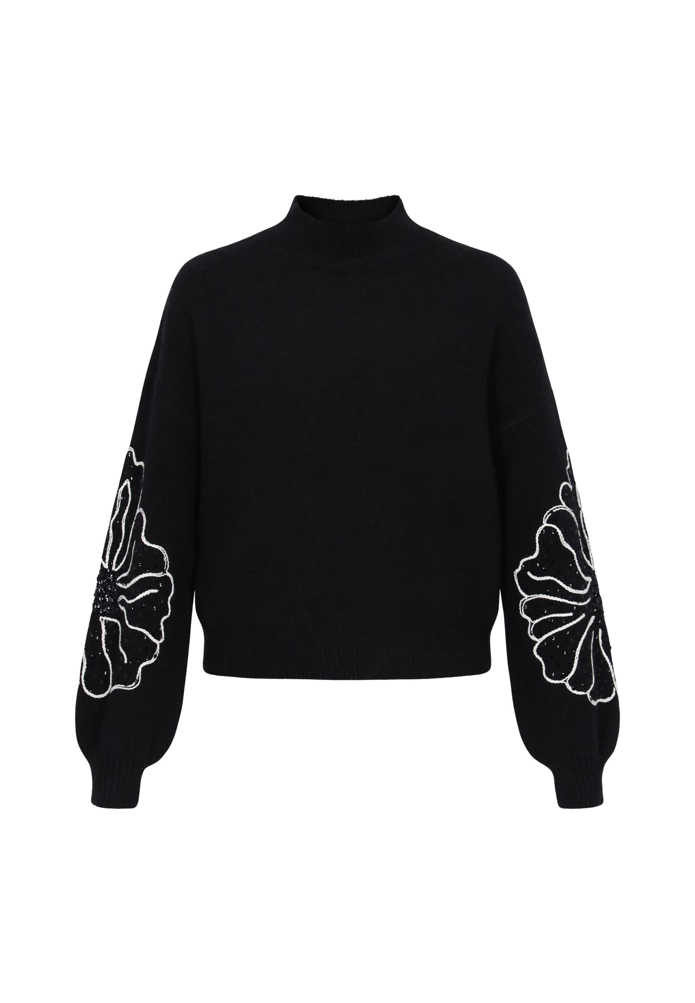 IZIA Pullover in Schwarz: Vorderseite