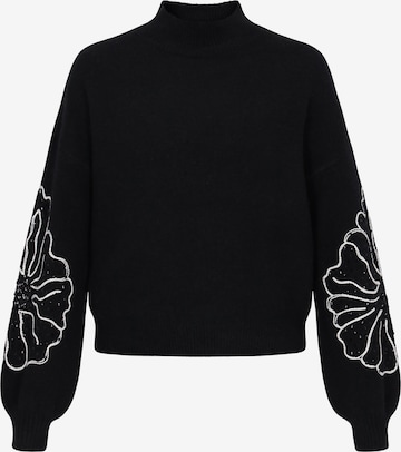 IZIA Pullover in Schwarz: Vorderseite