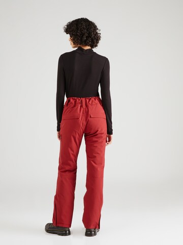 PROTEST Regular Workout Pants 'CARMACKS' in Red
