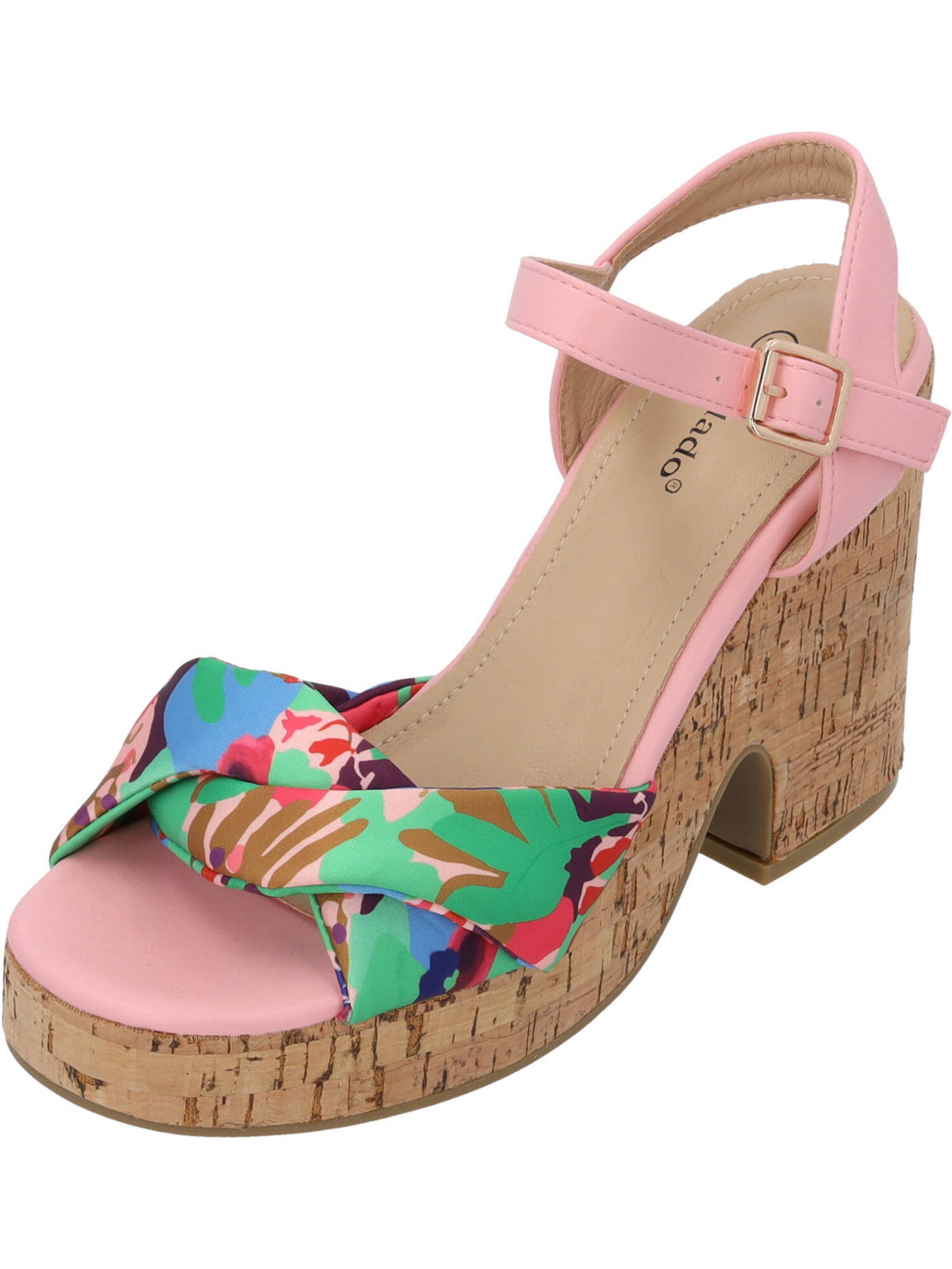 Palado Sandaal 'Evanie' in Roze: voorkant