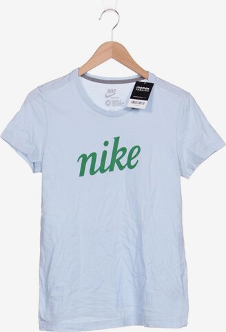 NIKE Top & Shirt in M in Blue: front