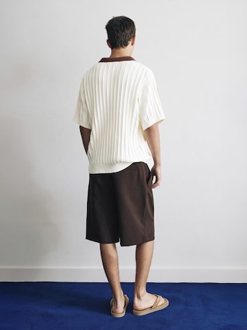 Pull&Bear Sweater in White