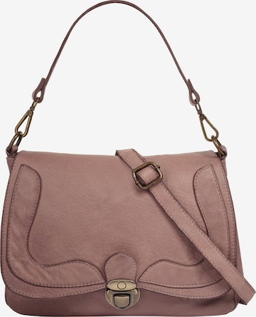 Samantha Look - Bolso de hombro en rosa: frente