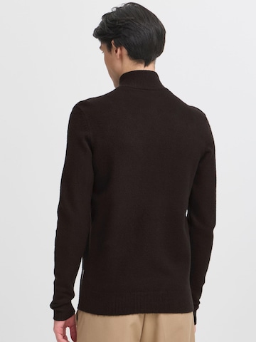 Pull-over ' CFHEINE halfzip ' Casual Friday en noir