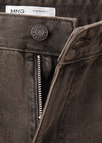 MANGO Regular Jeans 'LIMA' in Brown: front