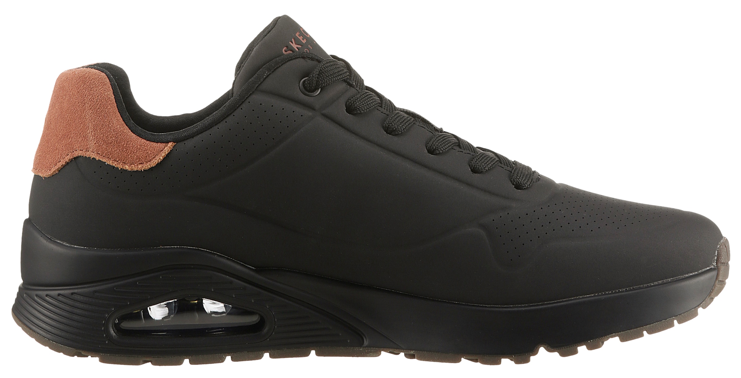 Sneaker low 'Uno - Suited On Air' de la SKECHERS pe negru