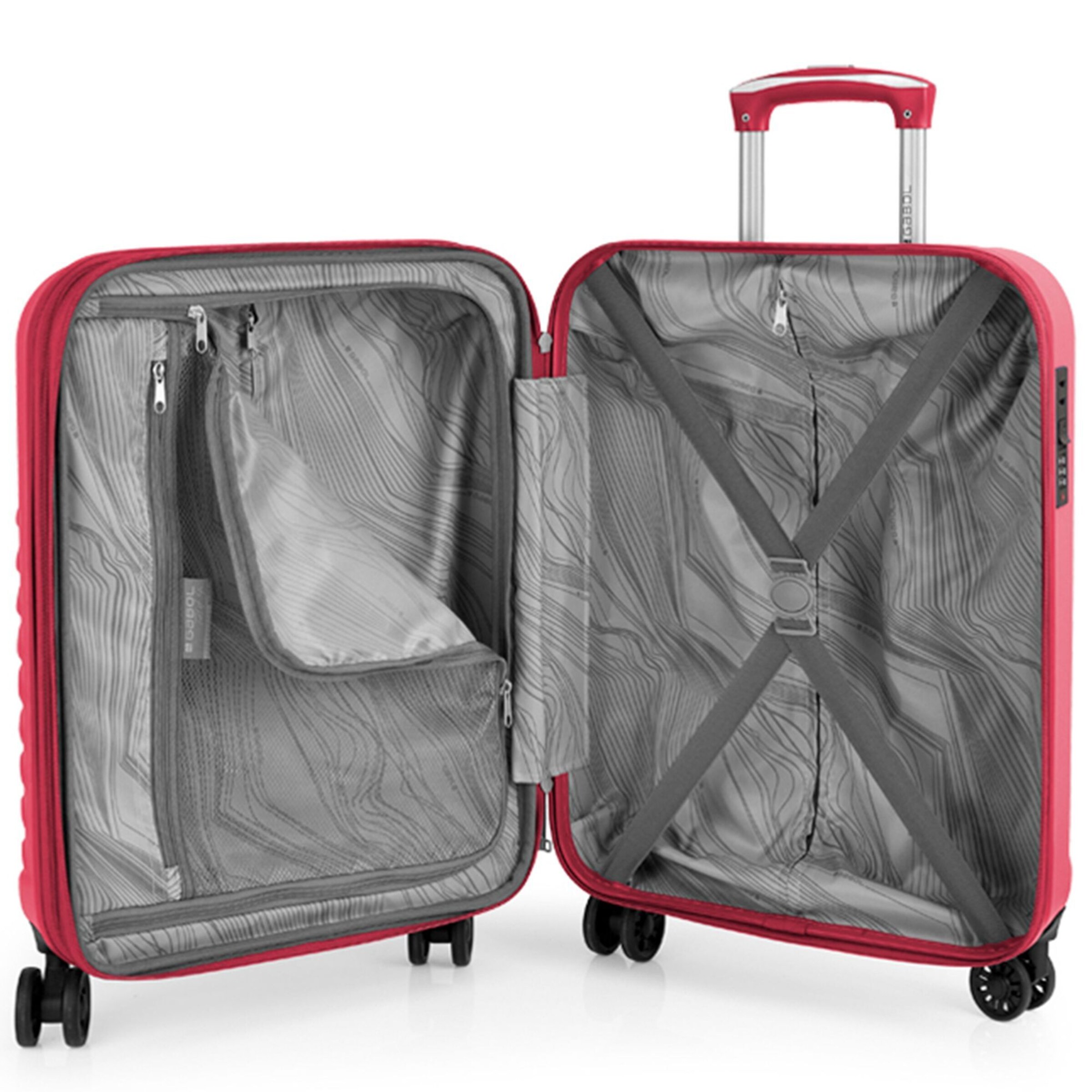 Gabol Suitcase Set in Red