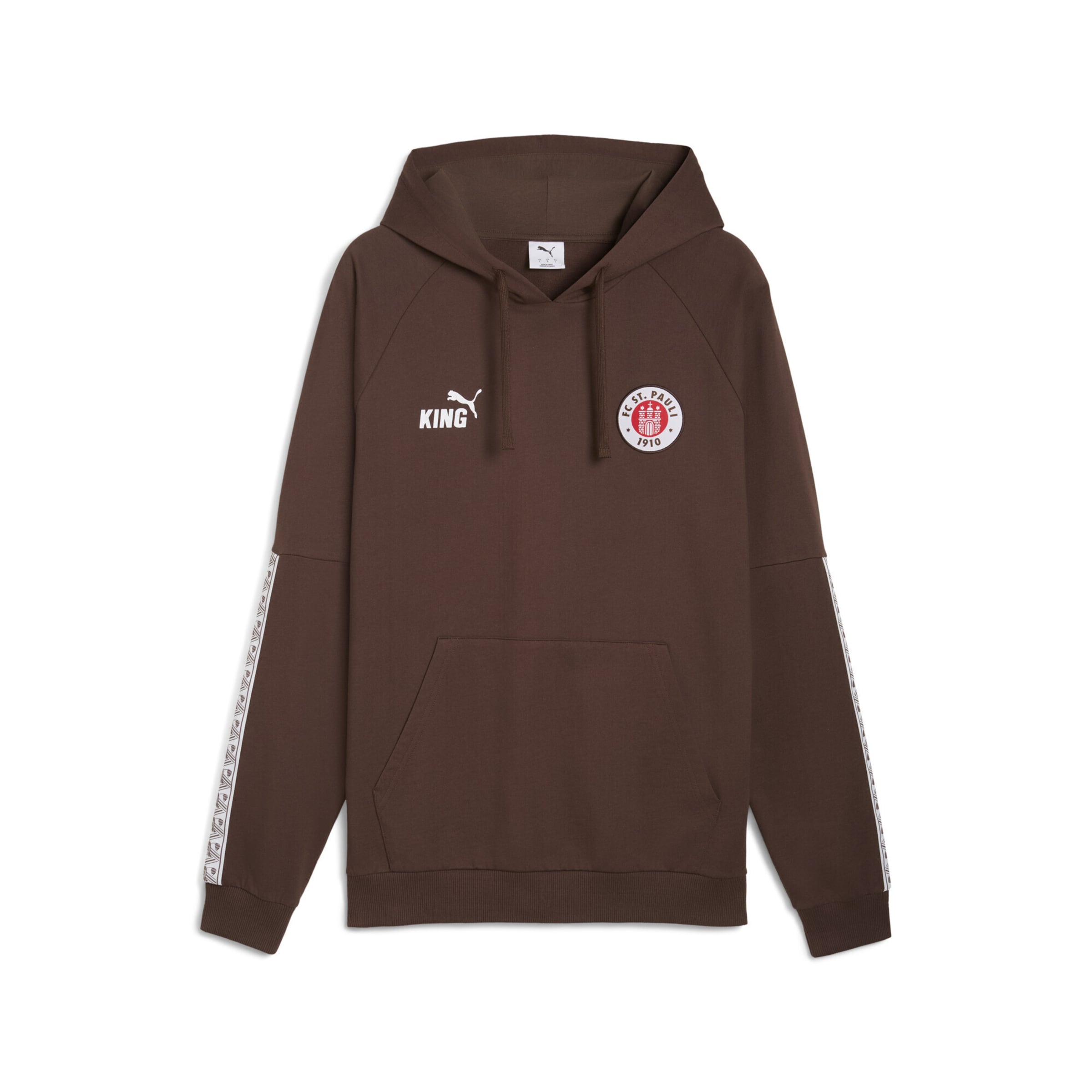 PUMA - Camiseta deportiva 'FC St. Pauli King' en marrón: frente
