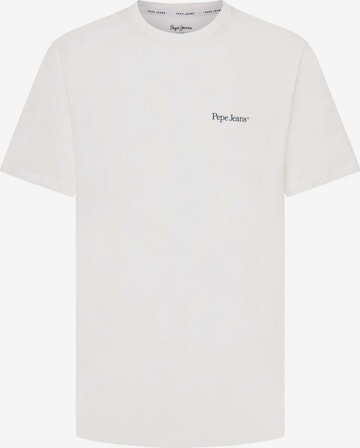Maglietta 'Alfie' di Pepe Jeans in bianco: frontale