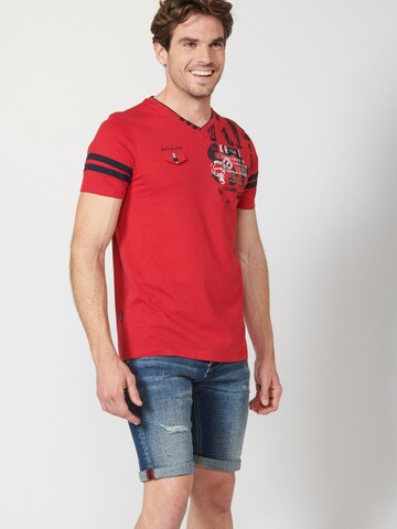 KOROSHI T-Shirt in Rot