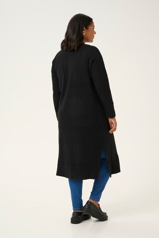 Cardigan 'KCRinye' KAFFE CURVE en noir