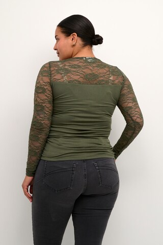 KAFFE CURVE Shirt 'laura' in Green