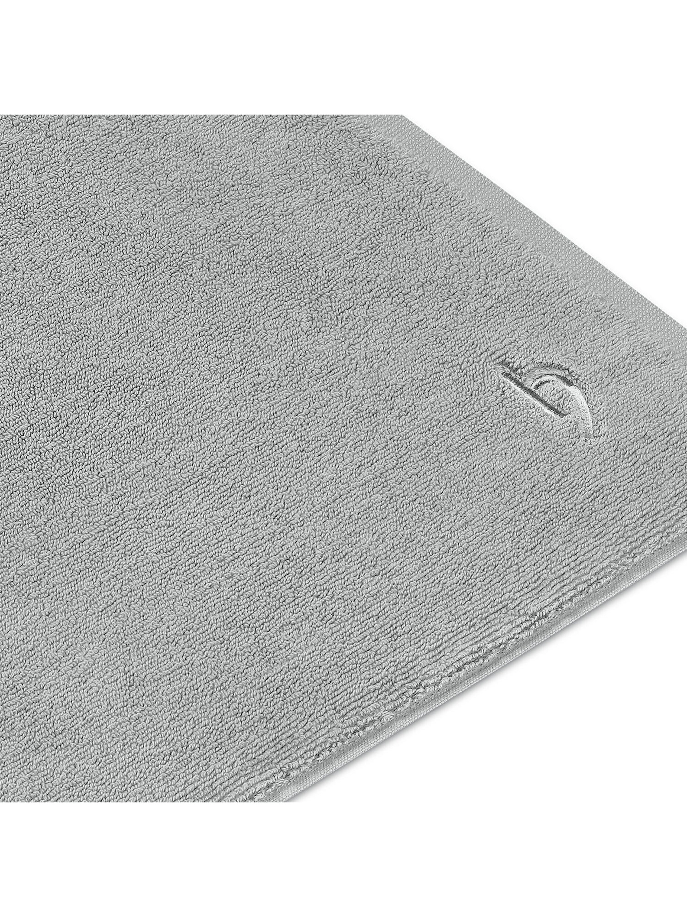 Herzbach home Bathmat 'Pura' in Silver