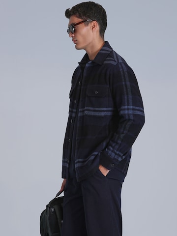 Lufian Regular Fit Hemd BARDER in Blau