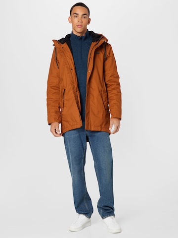 Ragwear Between-Season Jacket 'SMITH' in Brown