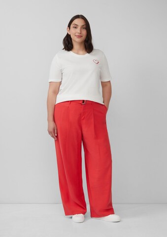 T-shirt s.Oliver en blanc