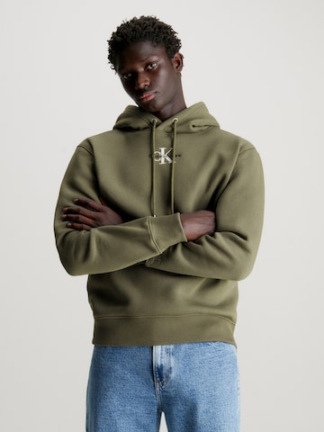 Calvin Klein Jeans Свитшот в Зеленый: спереди