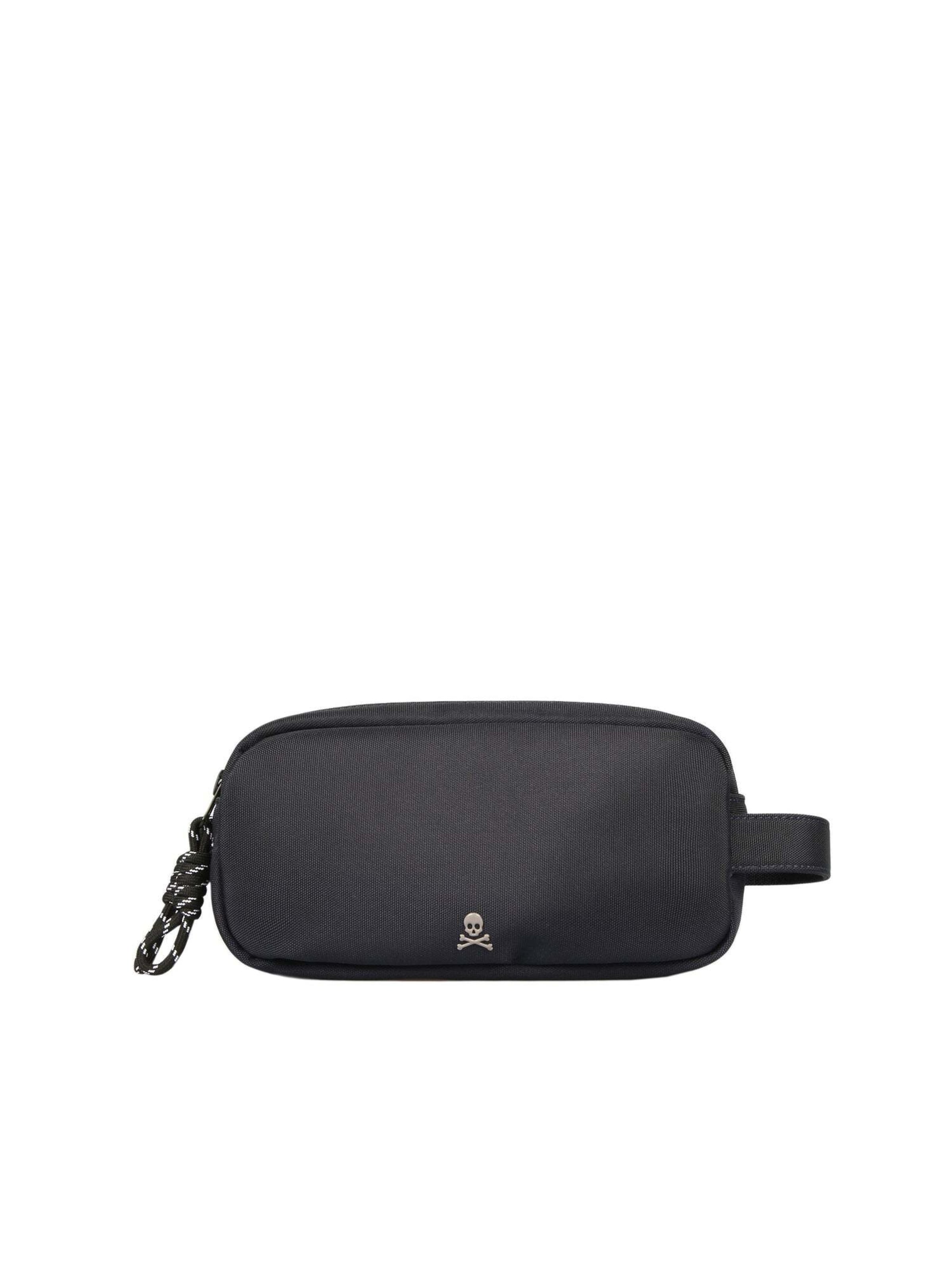 Scalpers Kulturtasche 'Harper' in Blau: Vorderseite