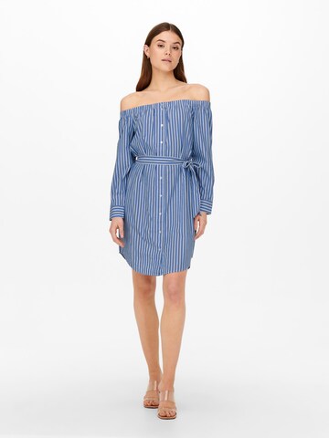 ONLY Shirt Dress 'Eileen' in Blue