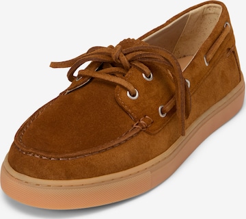 Marc O'Polo Moccasins 'Kara' in Brown: front