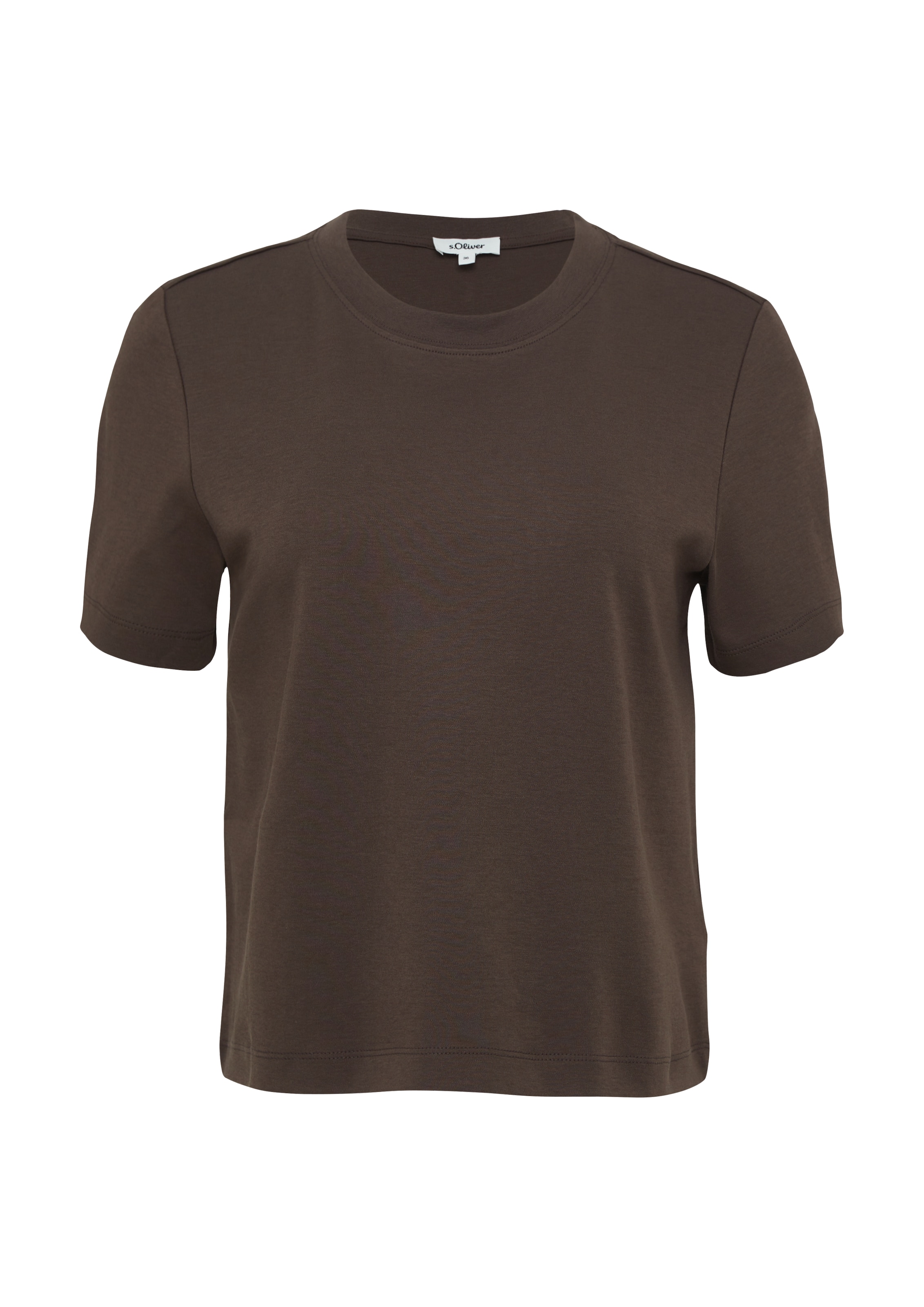 s.Oliver Футболка в Коричневый: спереди