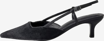 melns Next Vaļējas augstpapēžu kurpes 'Forever Comfort': no priekšpuses