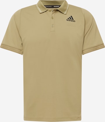 ADIDAS SPORTSWEAR - Camisa funcionais 'FLIFT POLO PB' em verde: frente