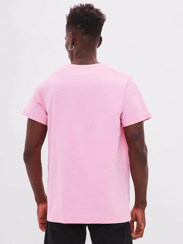 Cat e Lolette - Camiseta 'Rocker Cat' en rosa