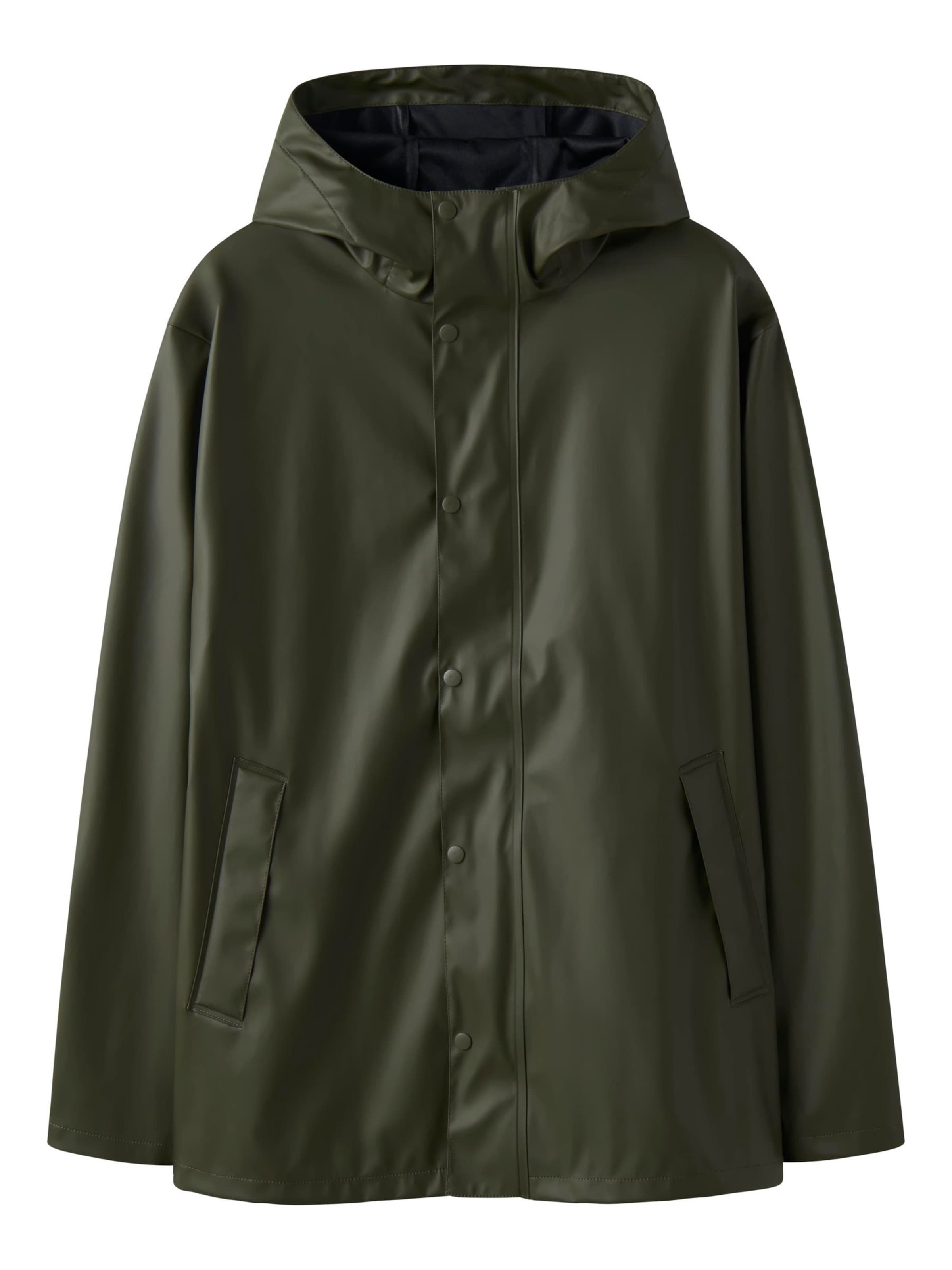 TWO SOON Funktsionaalne jope, värv roheline: eest vaates