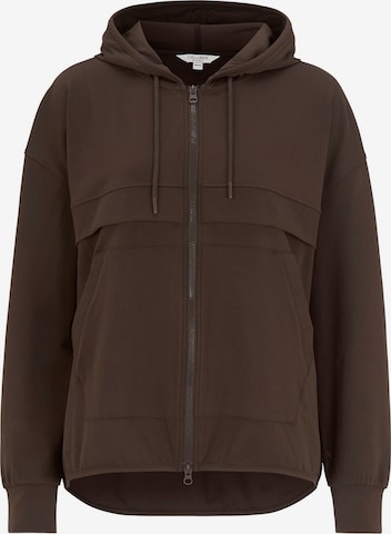 Cellbes of Sweden Vielseitige Jacke mit Kapuze in Braun: Vorderseite