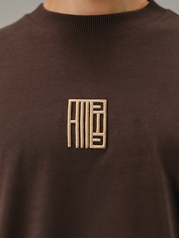 Alessandro Magno Shirt 'MULCH' in Braun