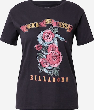 BILLABONG Majica 'LAZY DAYS' u svijetloplava / žuta / roza / roza / crna, Pregled proizvoda