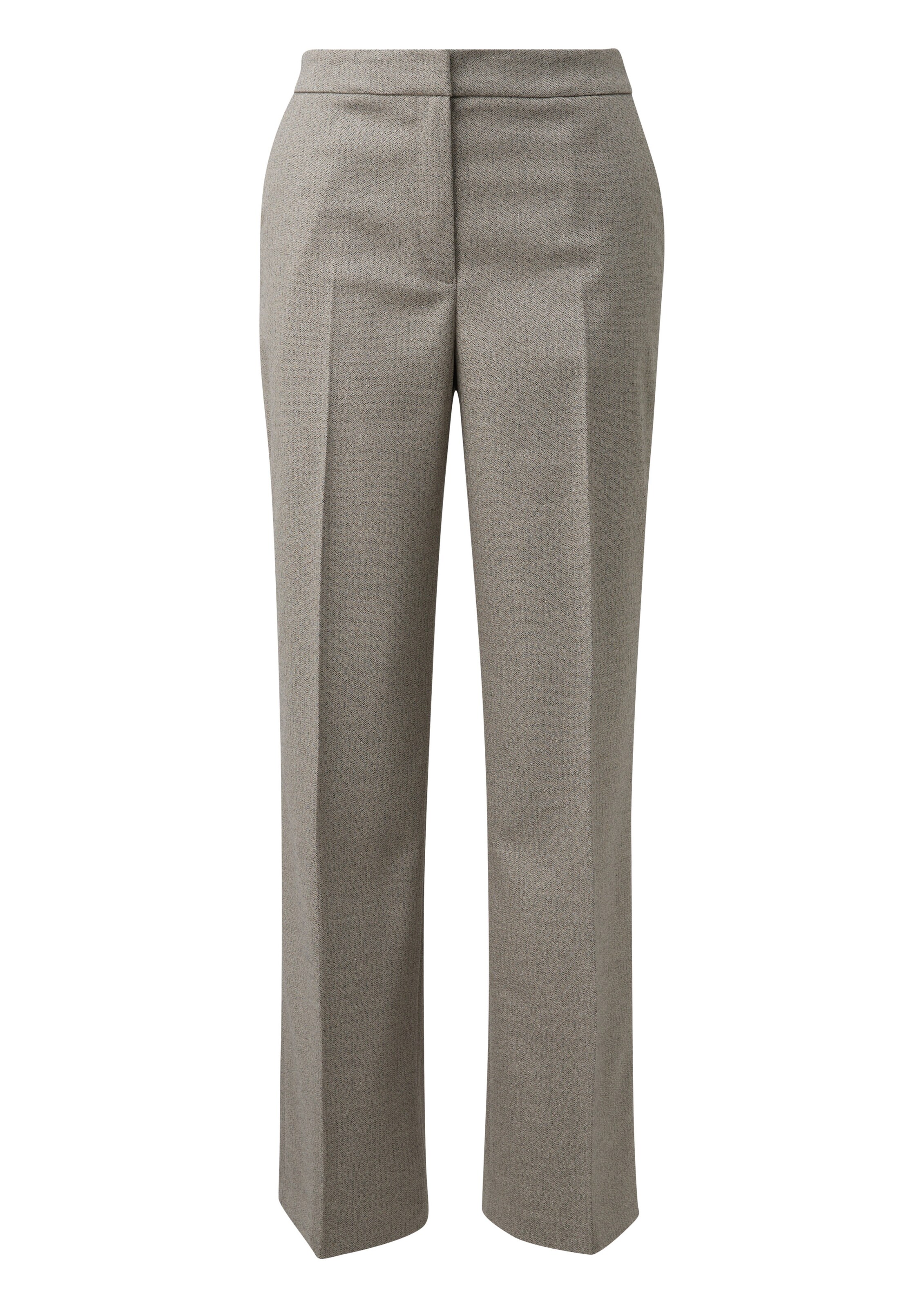 s.Oliver Regular Hose in Grau: Vorderseite