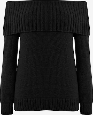Pull-over Imily Bela en noir : devant