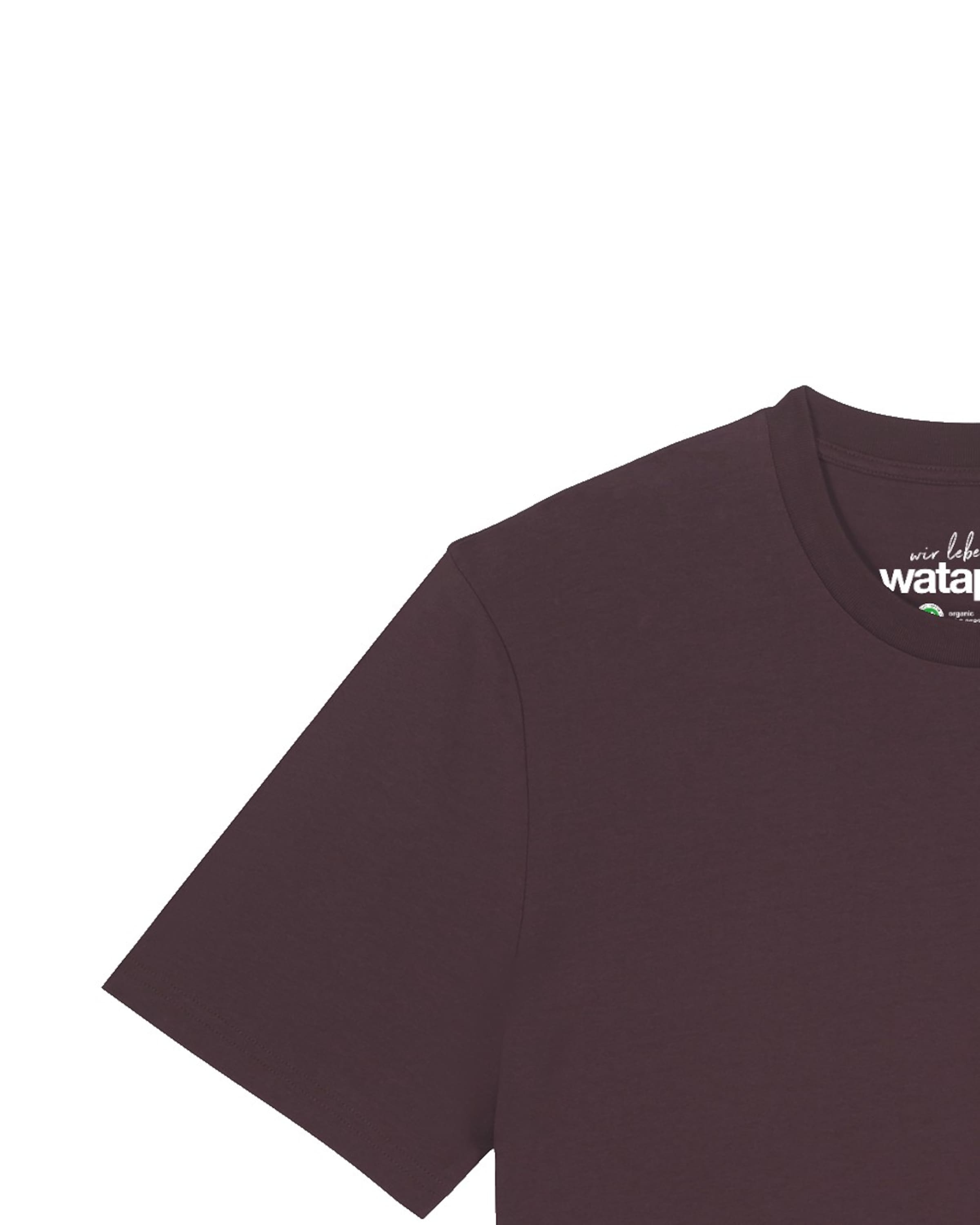T-Shirt 'Hiking In The Mountains' Watapparel en rouge