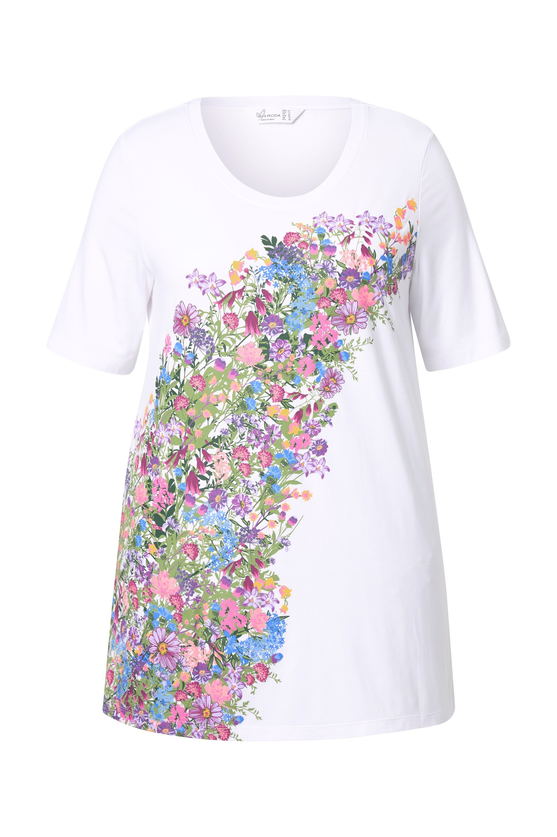 MIAMODA Shirt in White: front