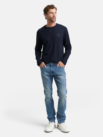 TOM TAILOR Shirt in Blauw