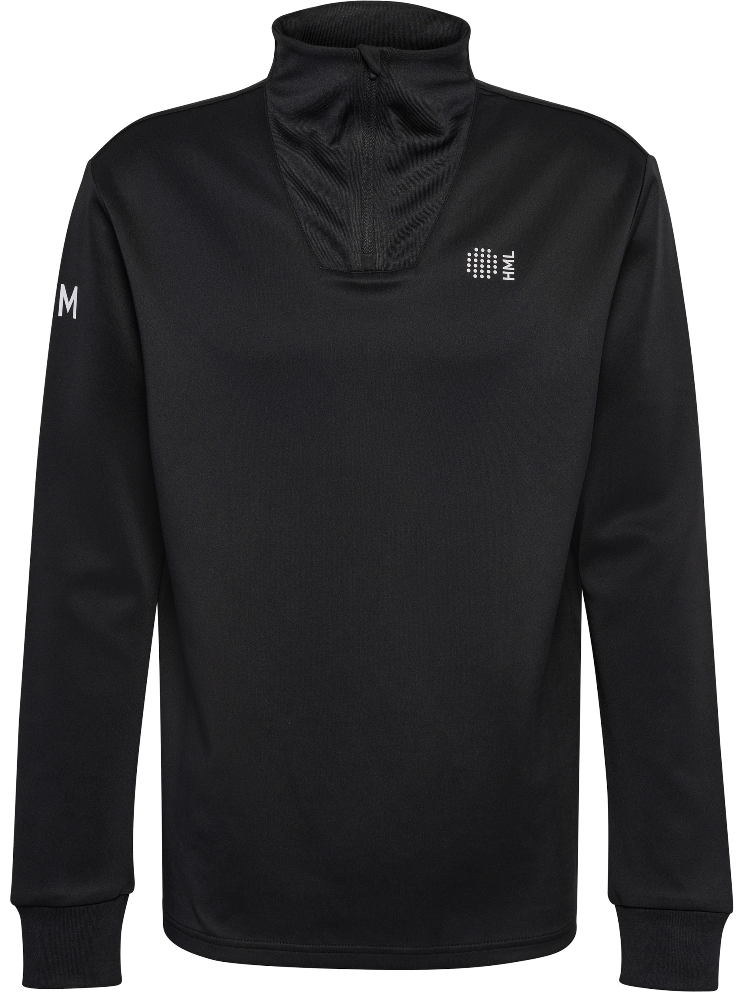 Hummel Athletic Sweatshirt 'Court' in Black: front