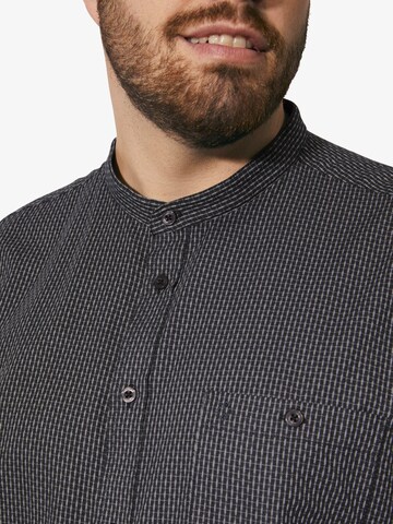 Charles Colby Comfort fit Button Up Shirt 'Duke Cyrerty' in Grey