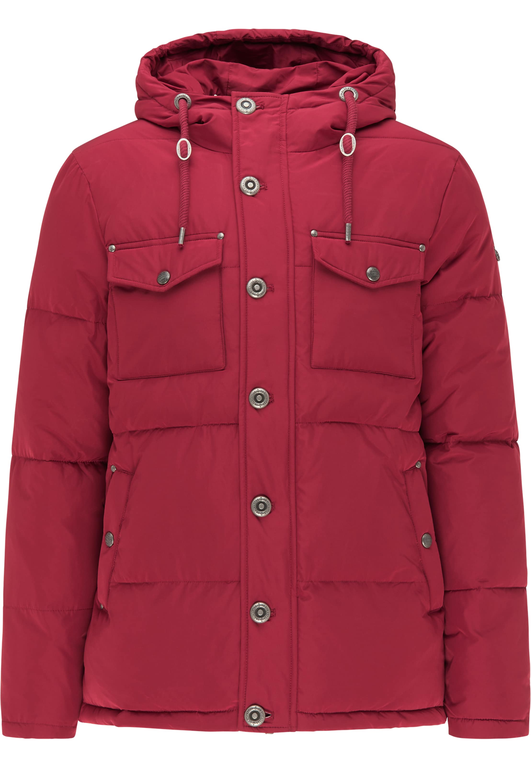 DreiMaster Maritim Зимняя куртка в Красный: спереди