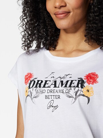 Mavi T-Shirt 'Dreamer' in Weiß