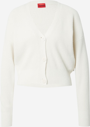 HUGO Adīta jaka, krāsa - dabīgi balts, Preces skats